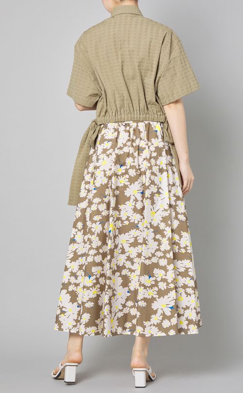 サッカーフロントリボンブラウス