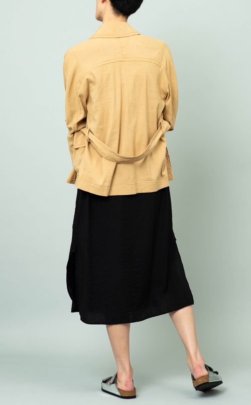 リネンサファリジャケット