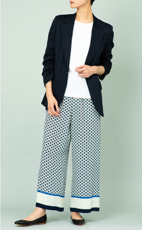 プリントイージーパンツ