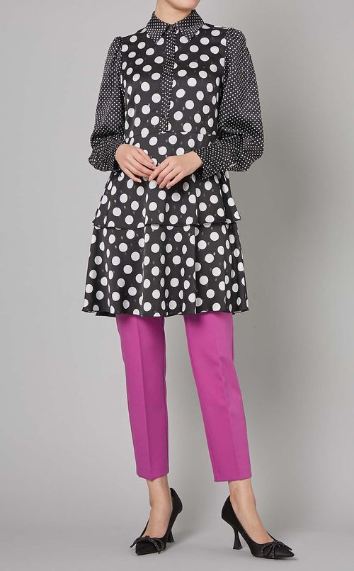 ミッドライズストレートドレスパンツ