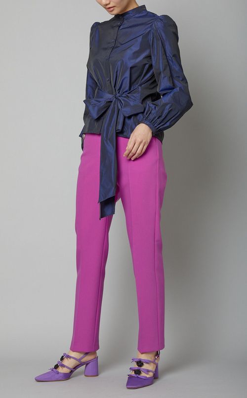 ミッドライズストレートドレスパンツ