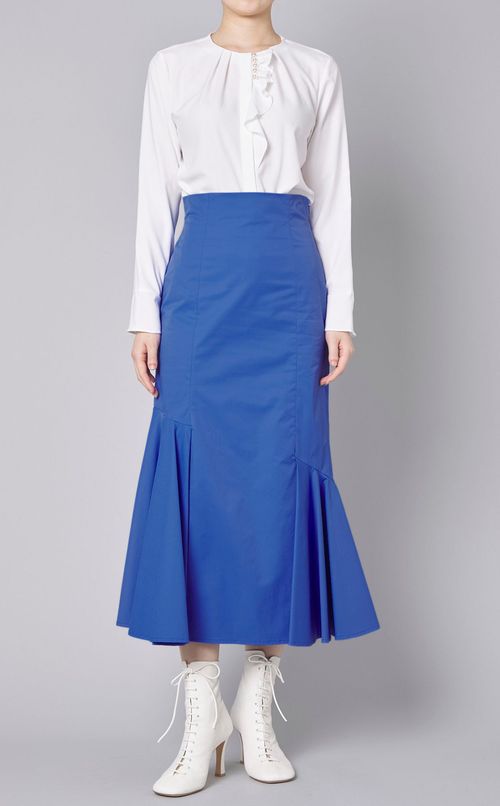 ボリュームヘムマーメイドスカート