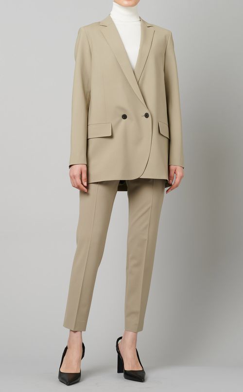 トレサブルウールダブルジャケット