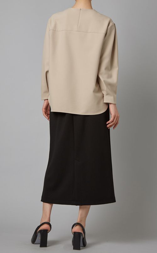 ボリュームスリーブブラウス