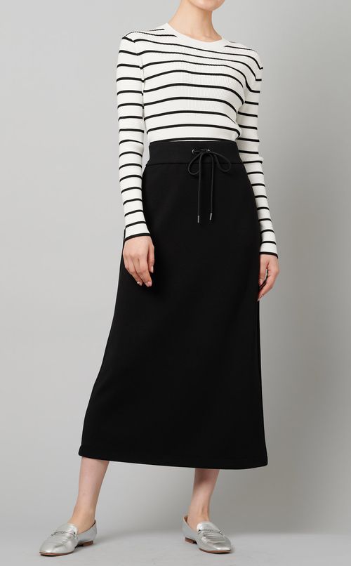 ボーダーニットプルオーバー