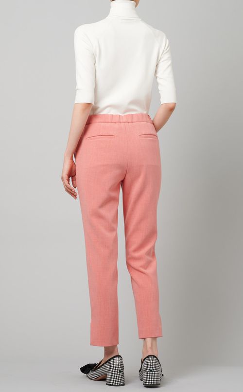 クロップドスリムテーパードパンツ