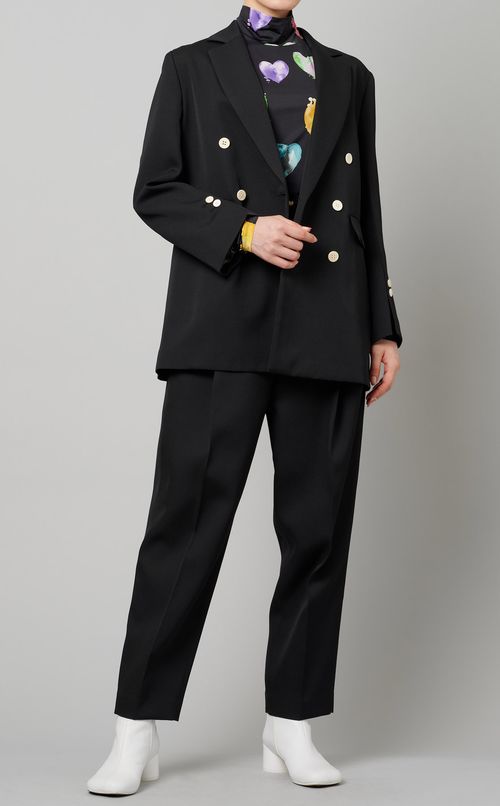 マルチハートプリントプルオーバー