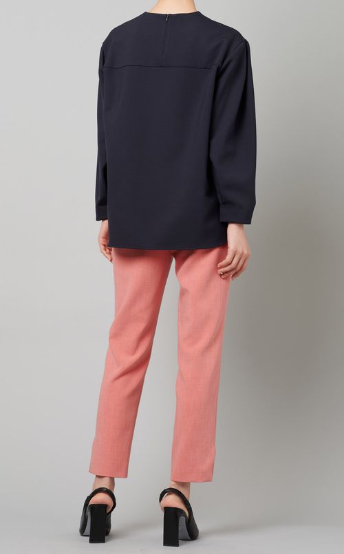 ボリュームスリーブブラウス