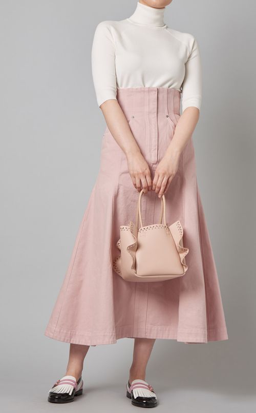 カットワークハンドバッグ