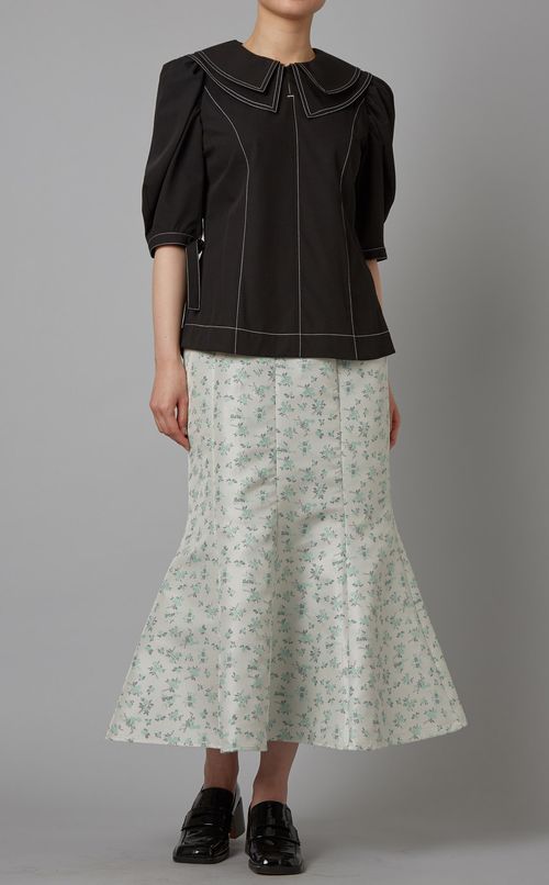 ダブルカラープルオーバー