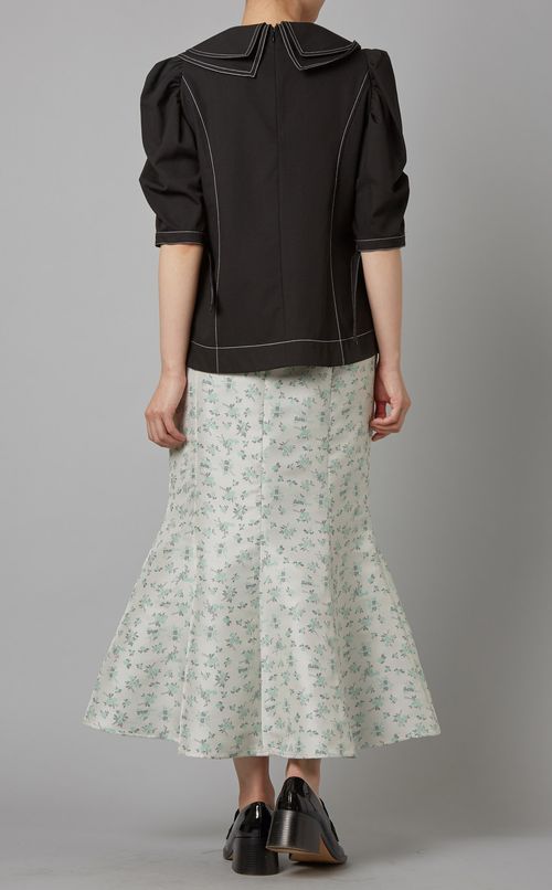 ダブルカラープルオーバー