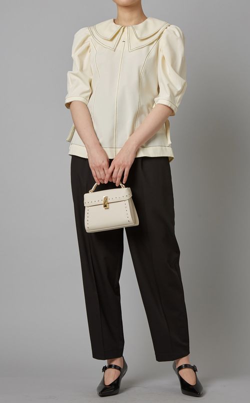 ダブルカラープルオーバー