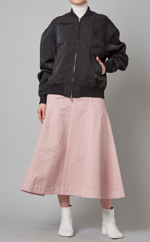 ハイウエストデニムスカート