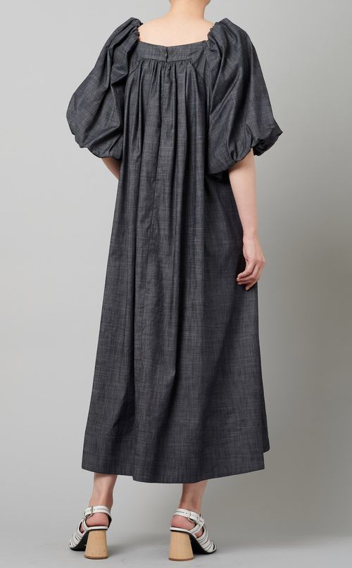 ボリュームスリーブワンピース