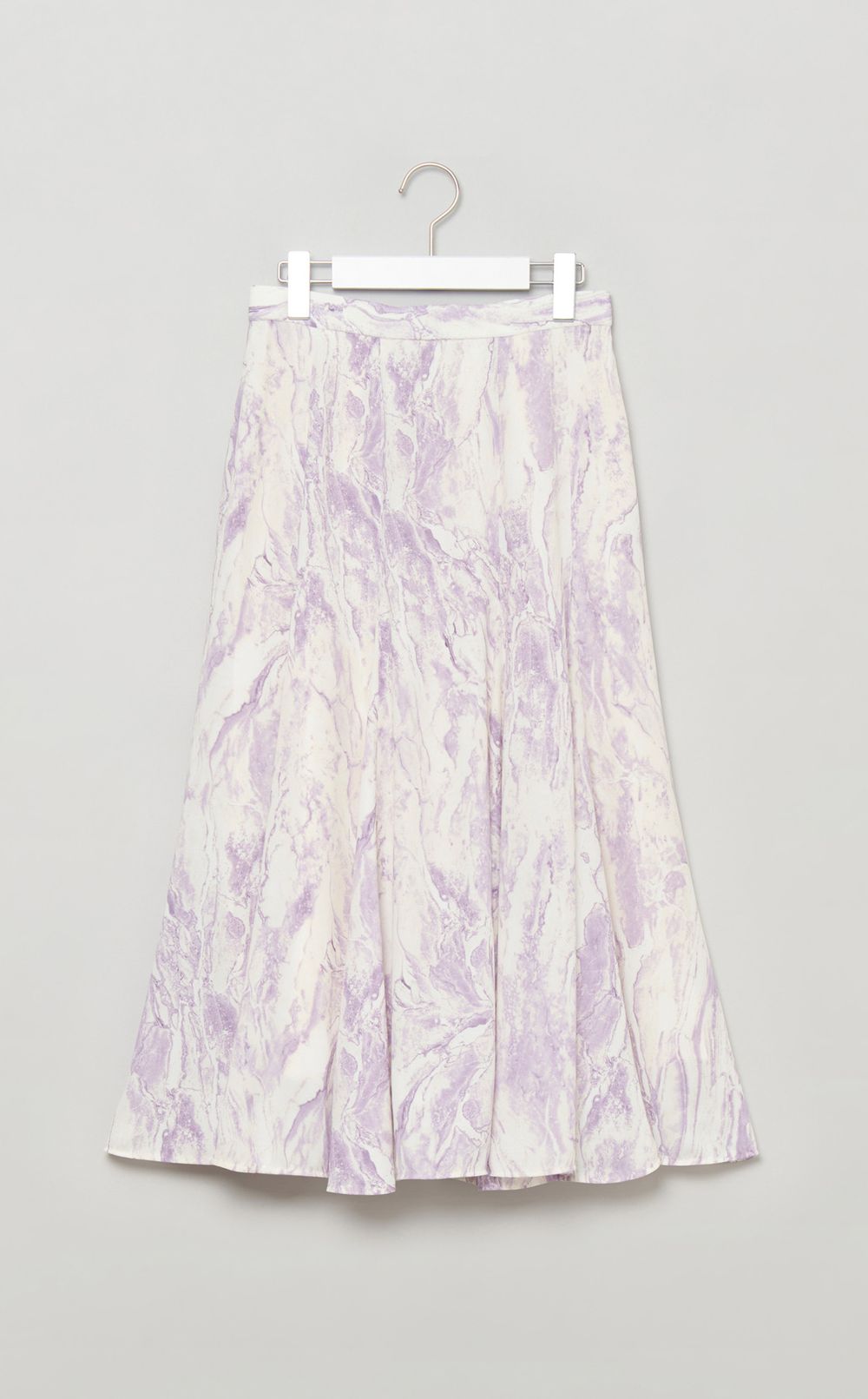マーブルプリントマーメイドスカート