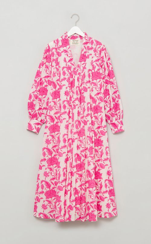 Leoプリントロングワンピース