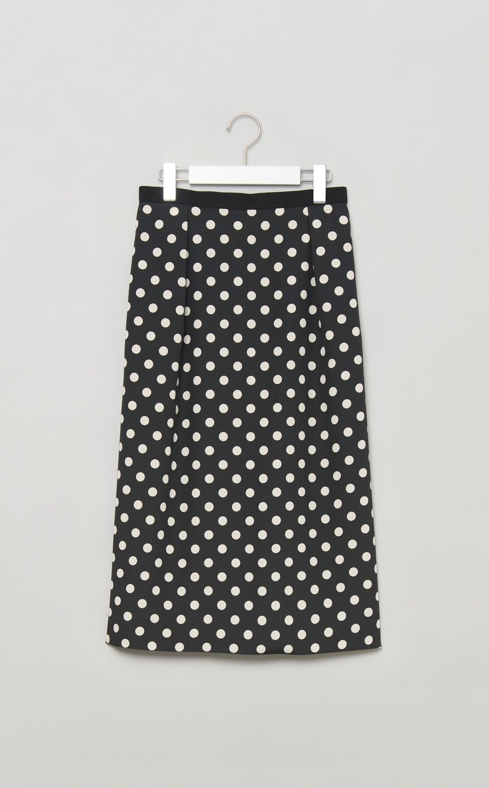 ドットミドル丈スカート