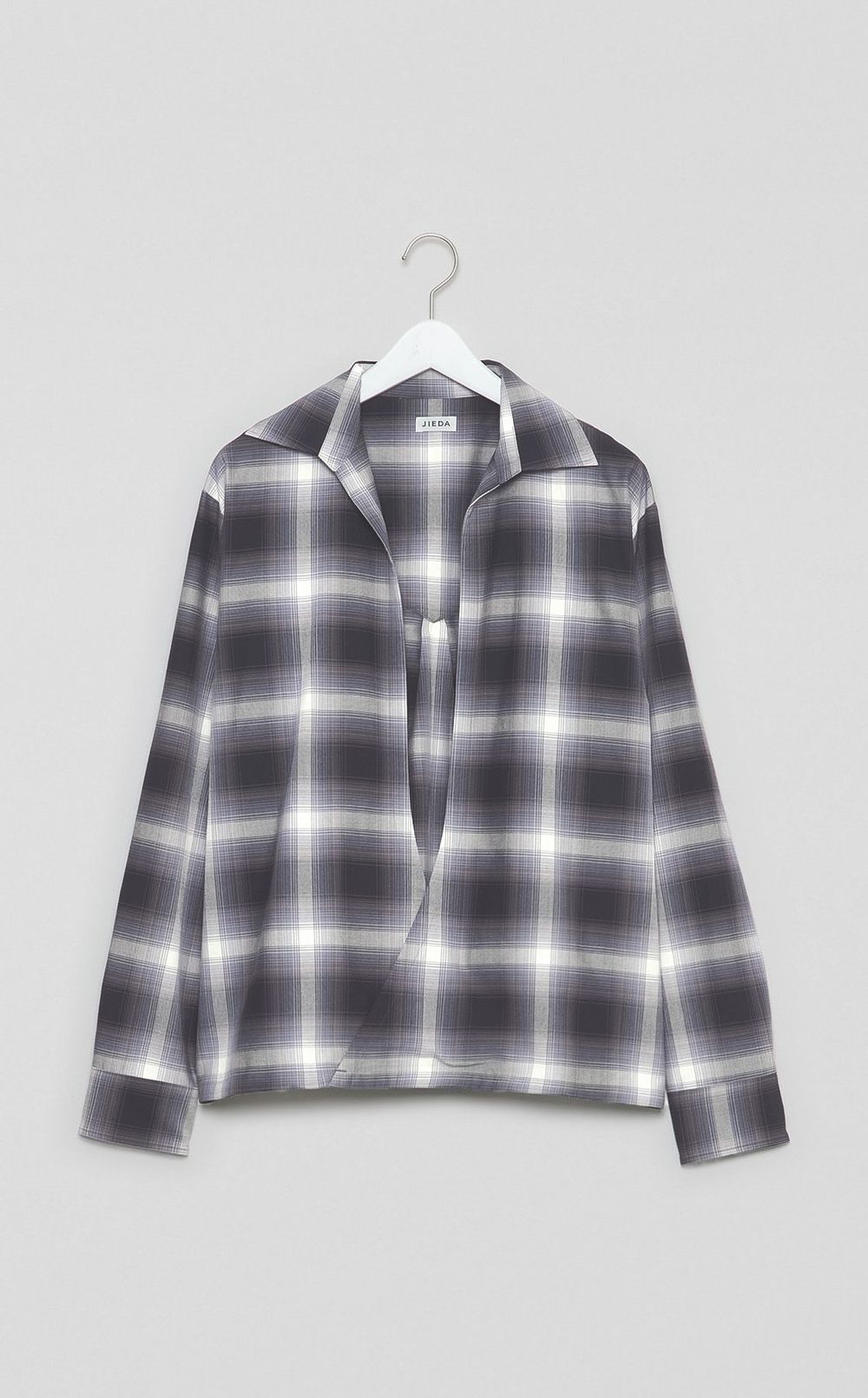 チェックスキッパーシャツ