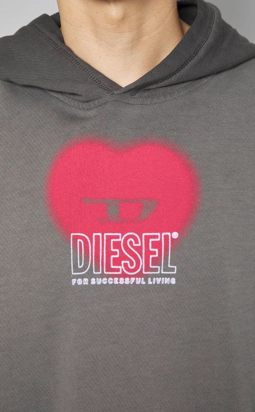 ロゴプリントフーディ