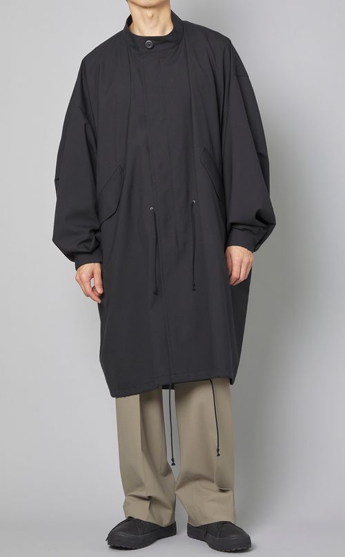 ウールトロピカルミリタリーコート