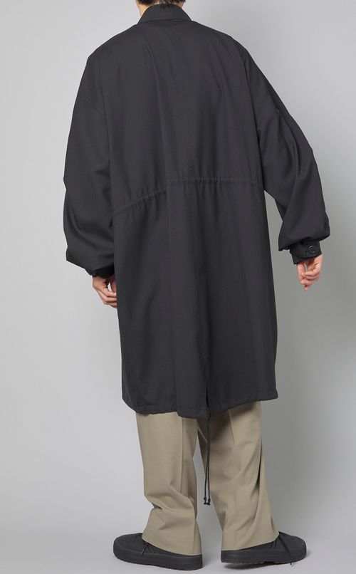 ウールトロピカルミリタリーコート