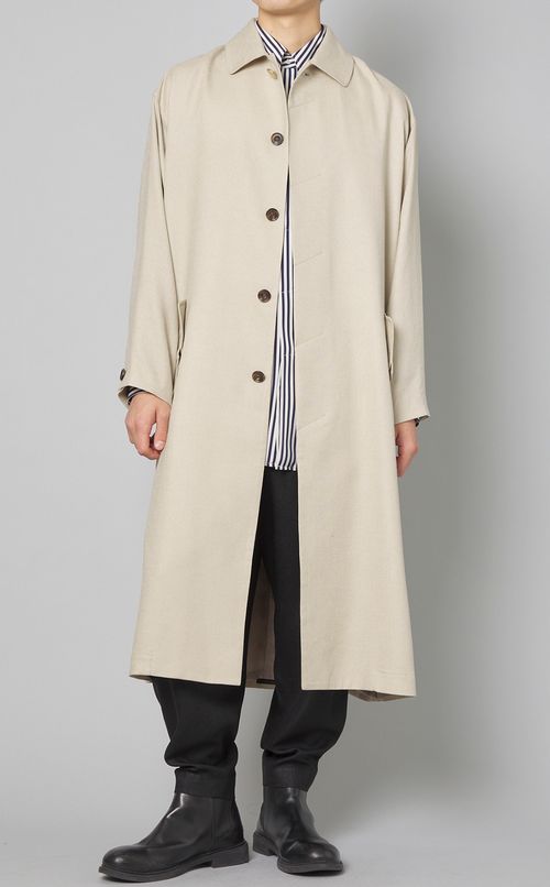 ストライプワイドシャツ