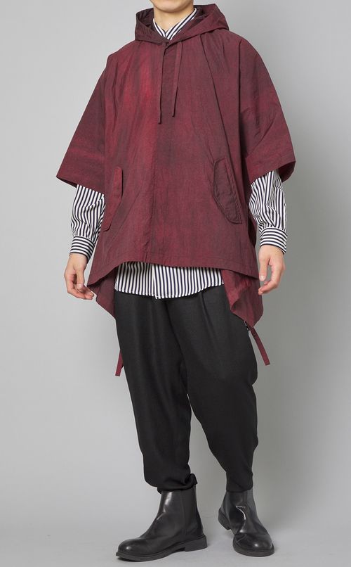 タックテーパードパンツ