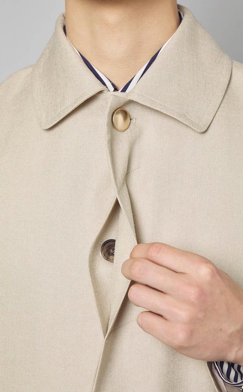 ステンカラービッグコート