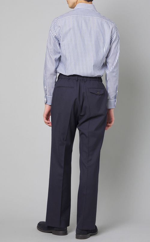 ウールトロフラットフレアパンツ