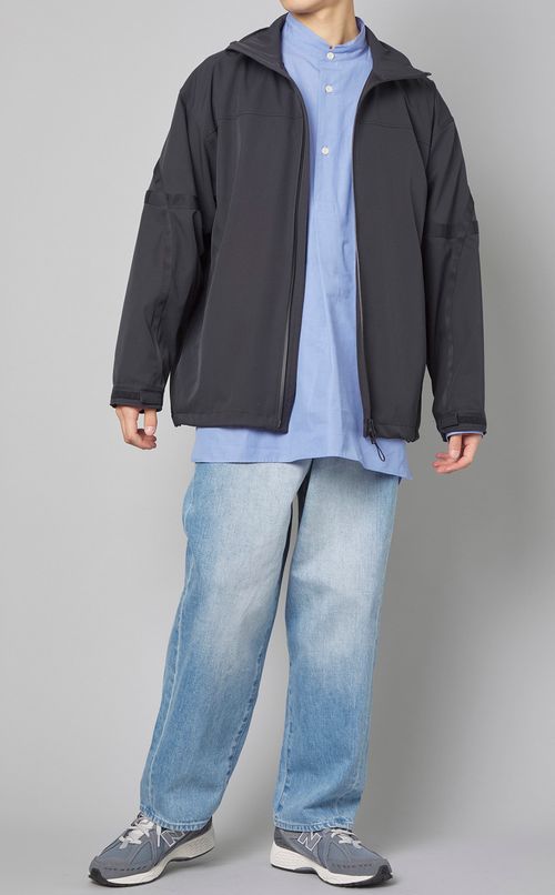 ポプリンオフィサーシャツ