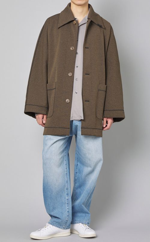 ハンドペイントオープンシャツ