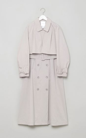 2wayスリーブトレンチコート