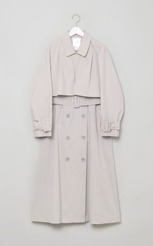 2wayスリーブトレンチコート