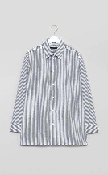 ストライプロングスリーブシャツ