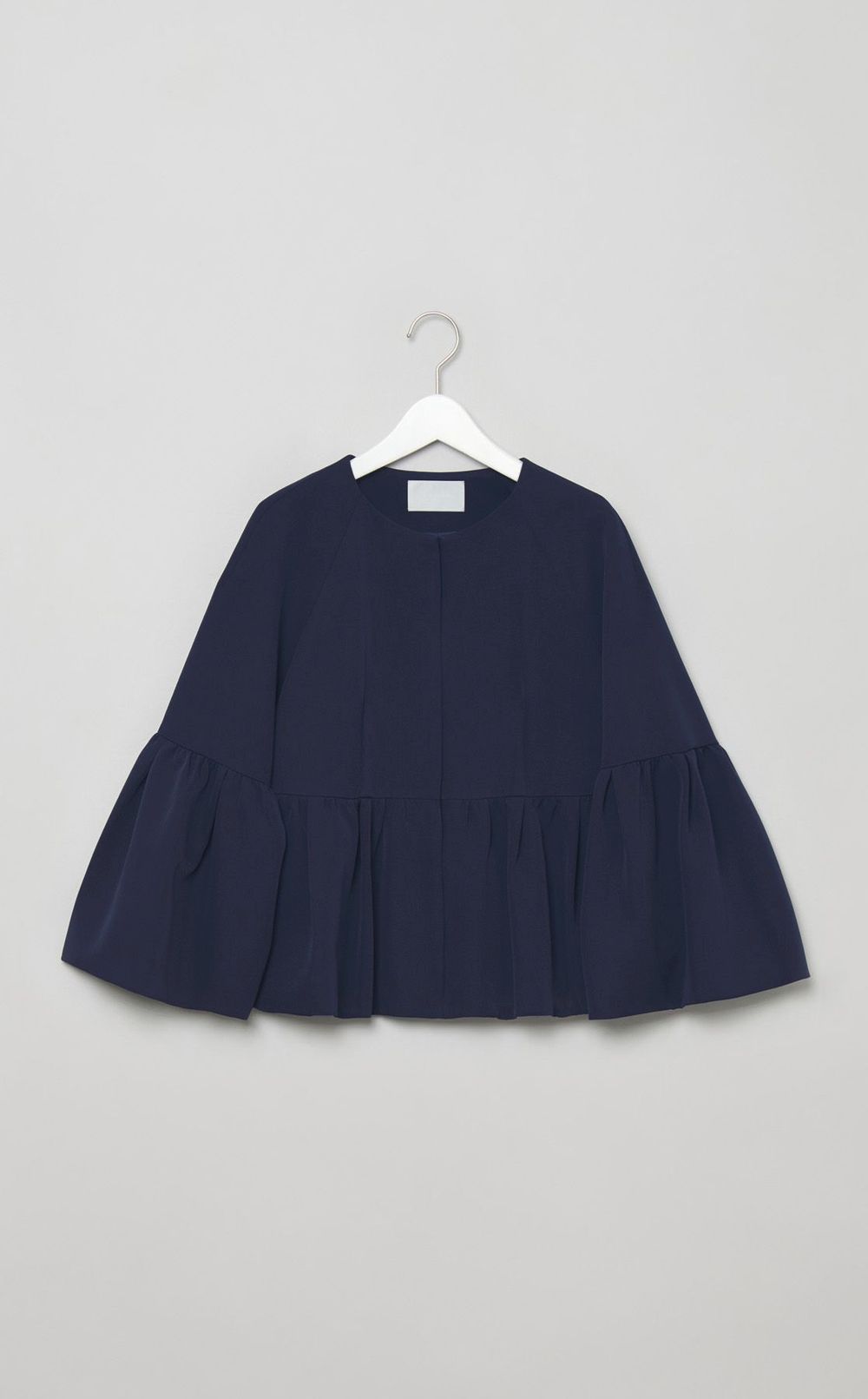 ベルスリーブペプラムジャケット