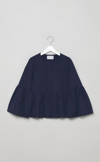 ベルスリーブペプラムジャケット