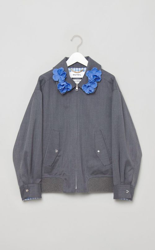 リバーシブルウイングトップブルゾン