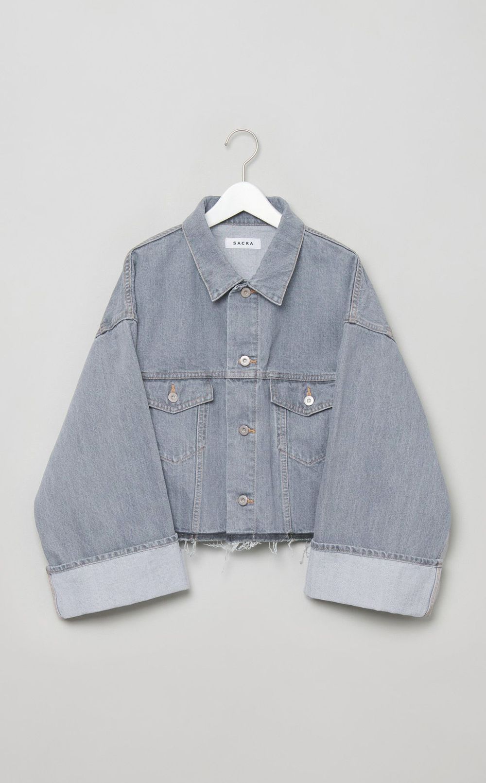 デニムショートブルゾン