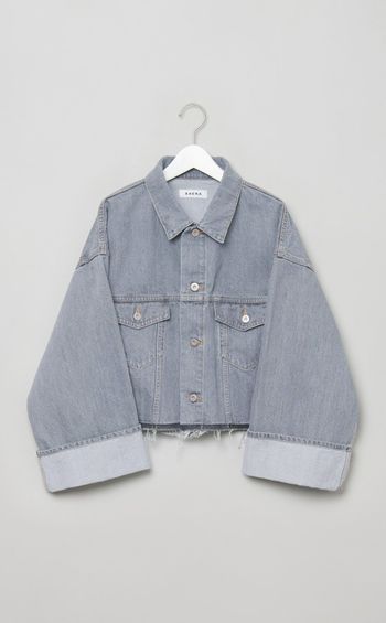 デニムショートブルゾン