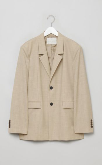 ストライプテーラードジャケット