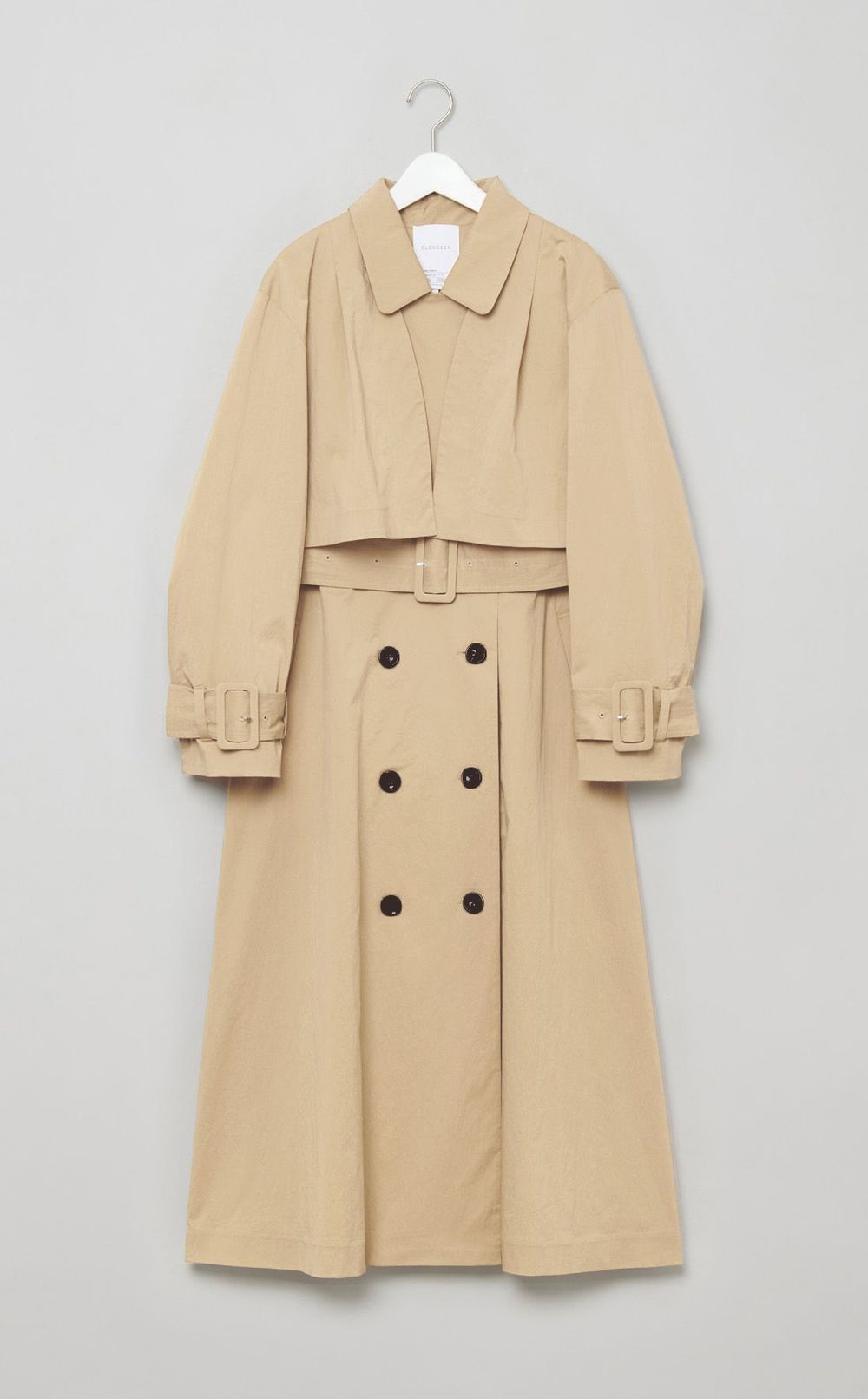 2wayスリーブトレンチコート