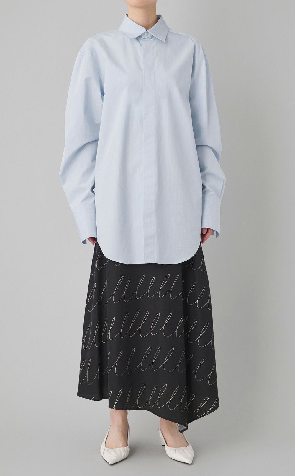 NAVIAオーバーサイズ2wayシャツ