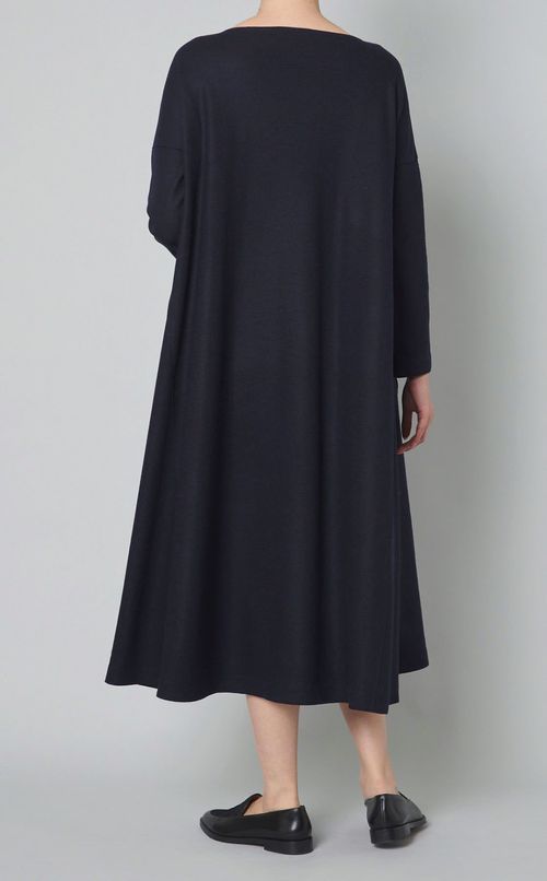 ミルドスムースボートネックワンピース