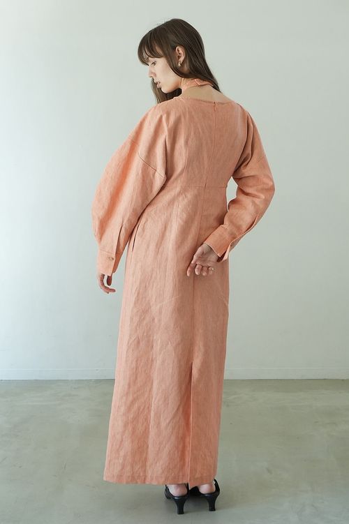 ホルターレイヤードワンピース