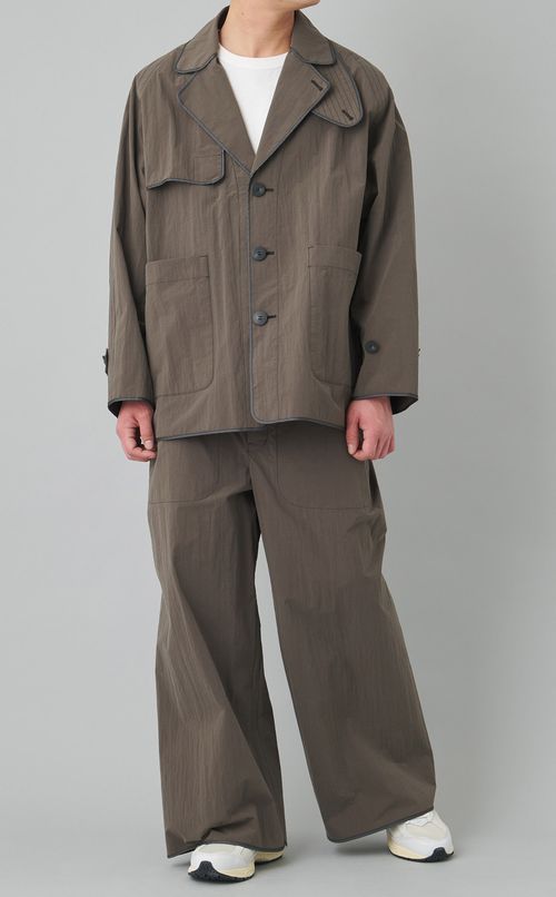 ライトナイロンパイピングジャケット