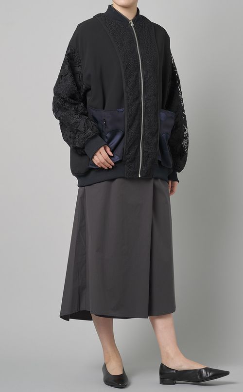 【reADdress】パッチワークブルゾン