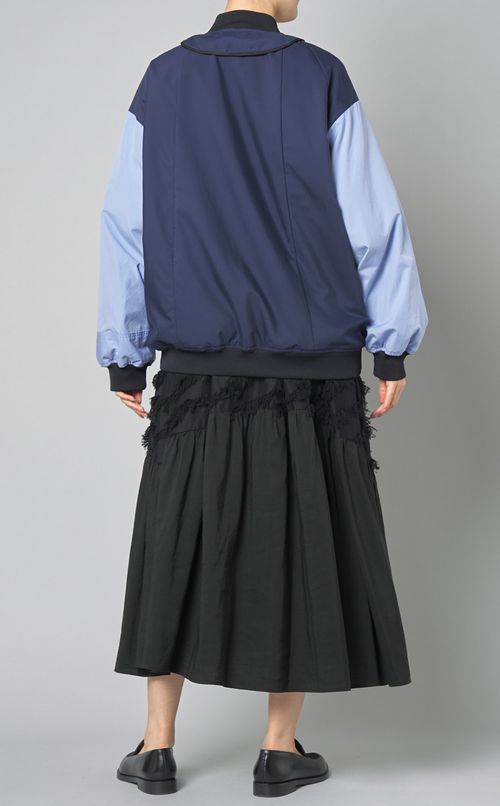 【reADdress】パッチワークブルゾン