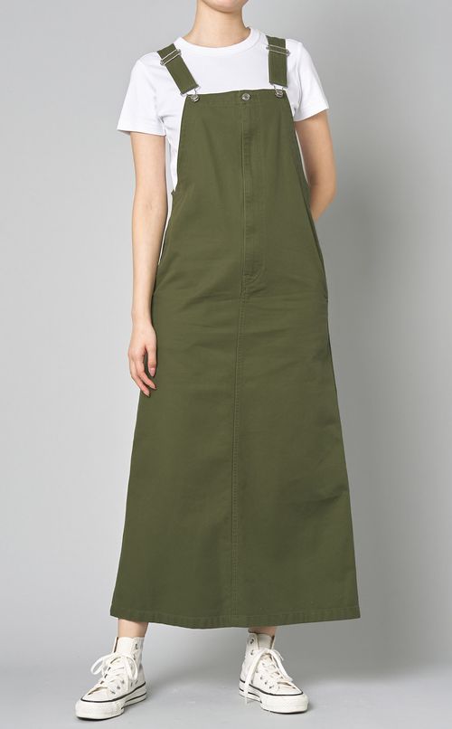 フレンチワークジャンパースカート