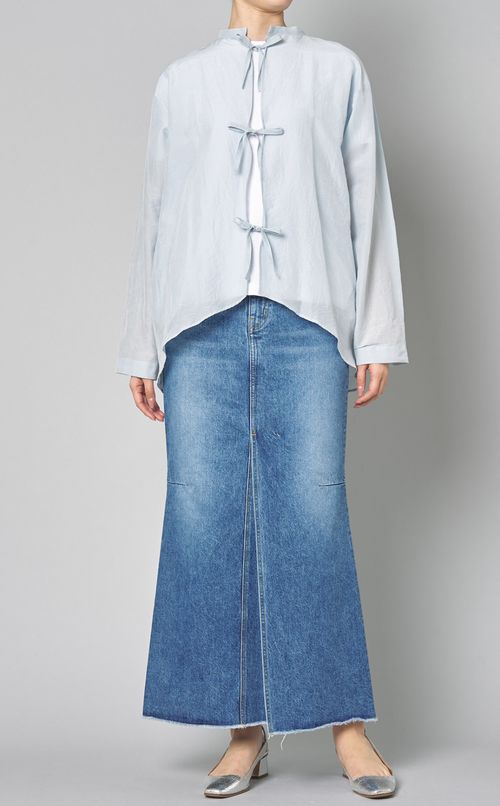 コットンシルクシャツジャケット