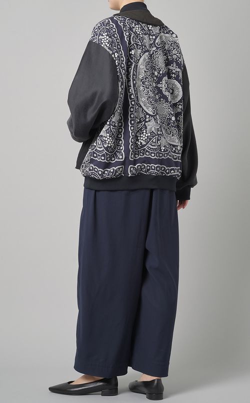 【reADdress】パッチワークブルゾン